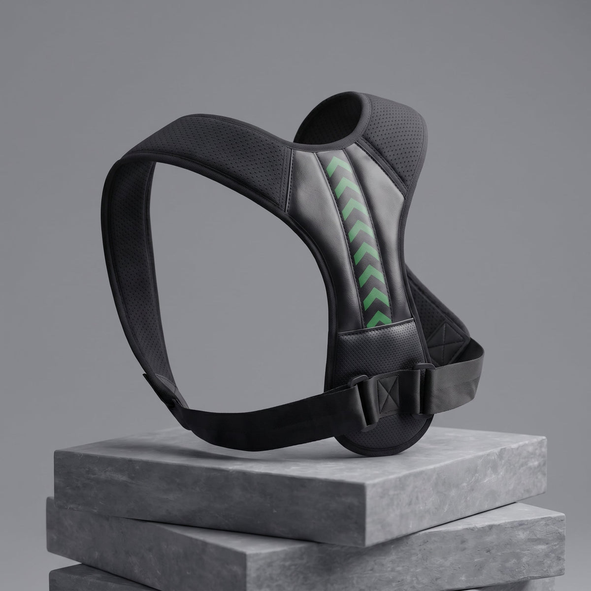 VORTALEX Neo 2 adjustable posture-support product on a studio plinth